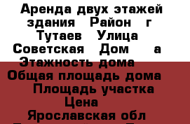 Аренда двух этажей здания › Район ­ г. Тутаев › Улица ­ Советская › Дом ­ 23а › Этажность дома ­ 2 › Общая площадь дома ­ 237 › Площадь участка ­ 500 › Цена ­ 500 - Ярославская обл., Тутаевский р-н, Тутаев г. Недвижимость » Дома, коттеджи, дачи аренда   